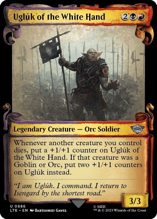 Image for Ugluk of the White Hand (Showcase Scrolls) (686) - Magic: The Gathering