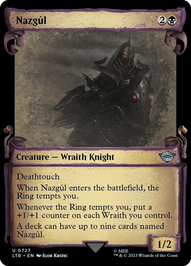 Image for Nazgul (0727) (Showcase Scrolls) (727) (LTR) - Magic: The Gathering