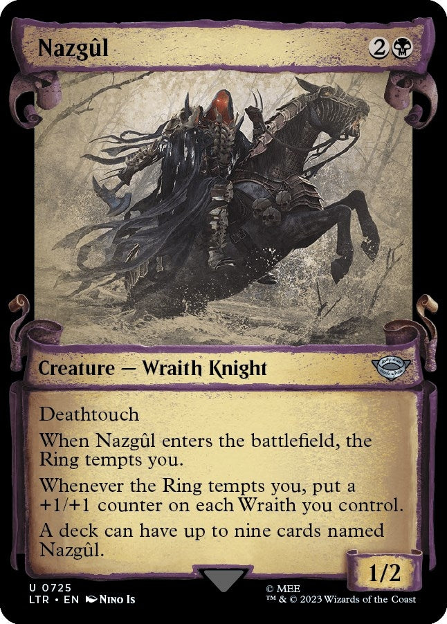 Image for Nazgul (0725) (Showcase Scrolls) (725) (LTR) - Magic: The Gathering