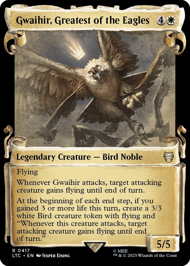 Image for Gwaihir, Greatest of the Eagles (Showcase Scrolls) (417) (LTC) - Magic: The Gathering