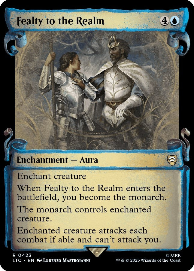 Image for Fealty to the Realm (Showcase Scrolls) (423) (LTC) - Magic: The Gathering