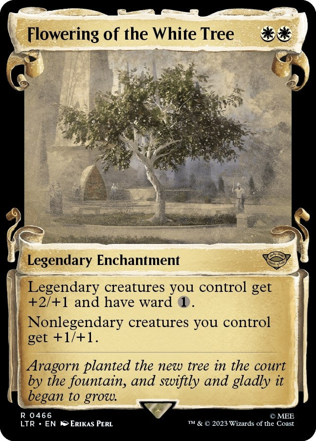 Image for Flowering of the White Tree (Showcase Scrolls) (466) - Magic: The Gathering