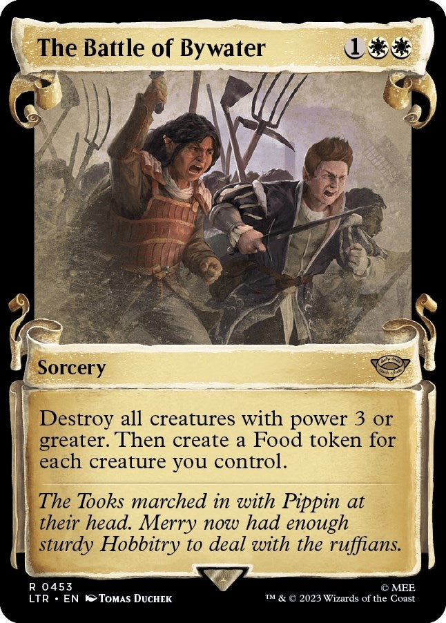 Image for The Battle of Bywater (Showcase Scrolls) (453) - Magic: The Gathering