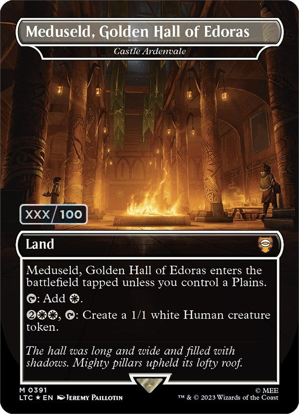 Image for Meduseld, Golden Hall of Edoras - Castle Ardenvale (Serial Numbered) (391) - Magic: The Gathering
