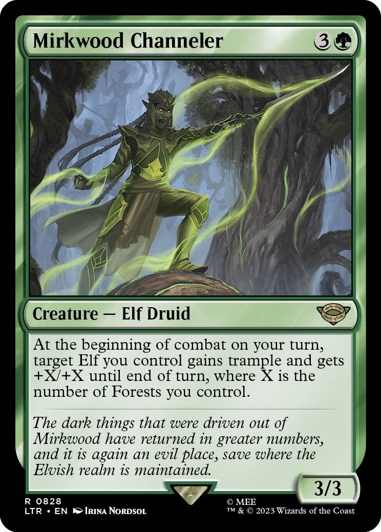 Image for Mirkwood Channeler (828) - Magic: The Gathering
