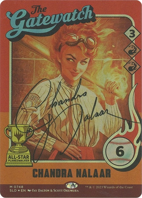 Image for Chandra Nalaar (748) (Autographed) (748) - Magic: The Gathering