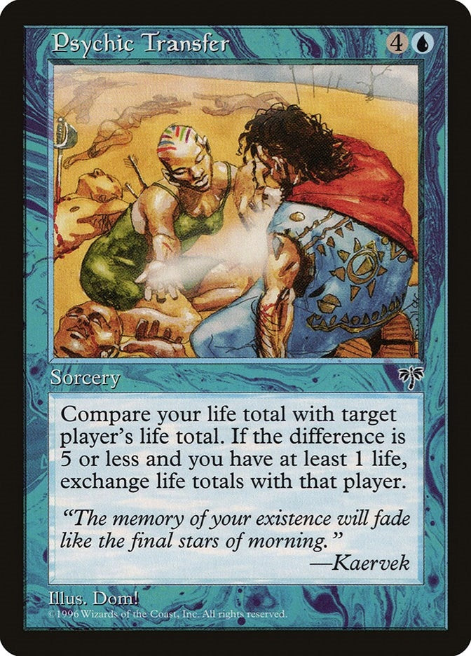 Image for Psychic Transfer - Magic: The Gathering