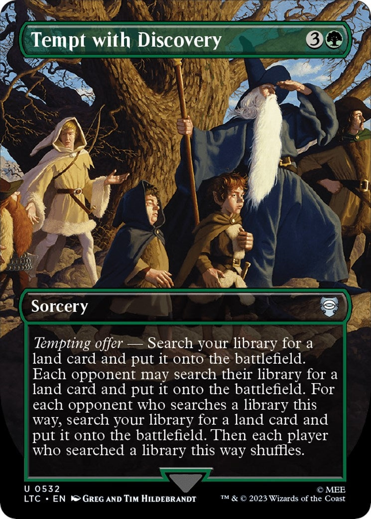 Image for Tempt with Discovery (Borderless) (532) - Magic: The Gathering