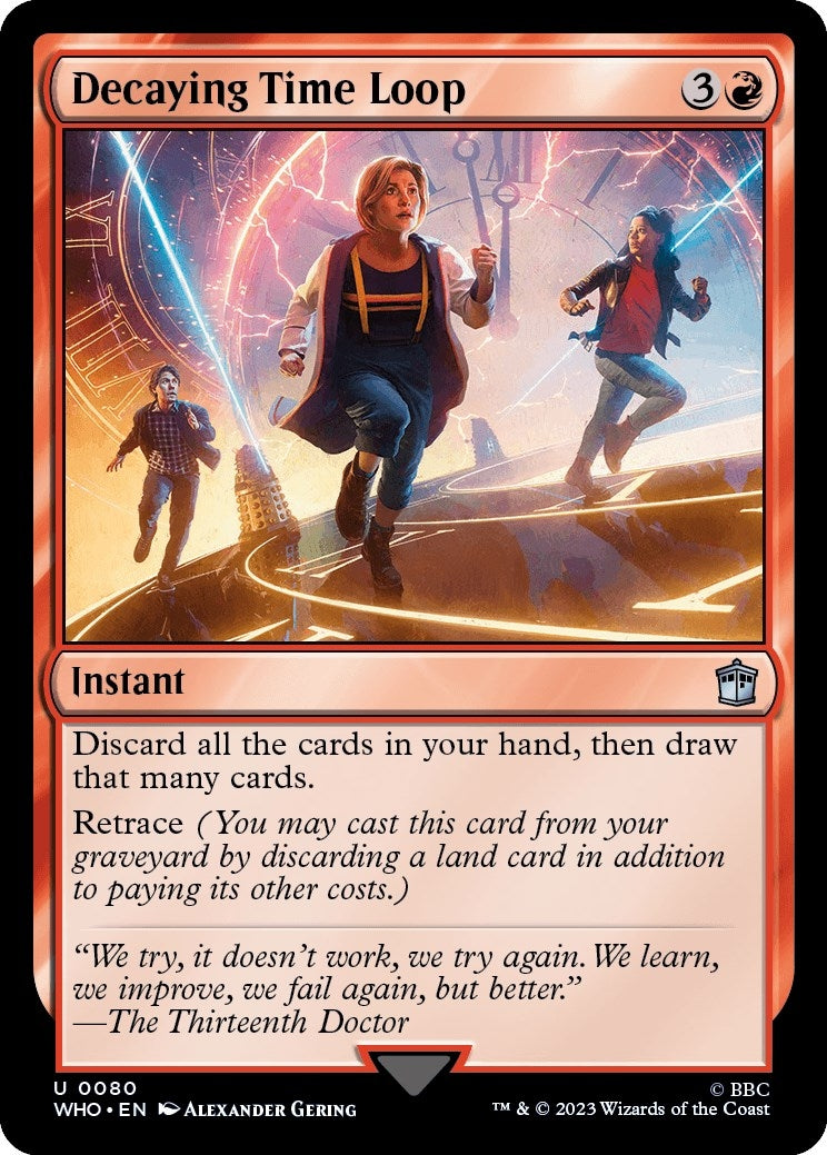 Image for Decaying Time Loop (80) - Magic: The Gathering