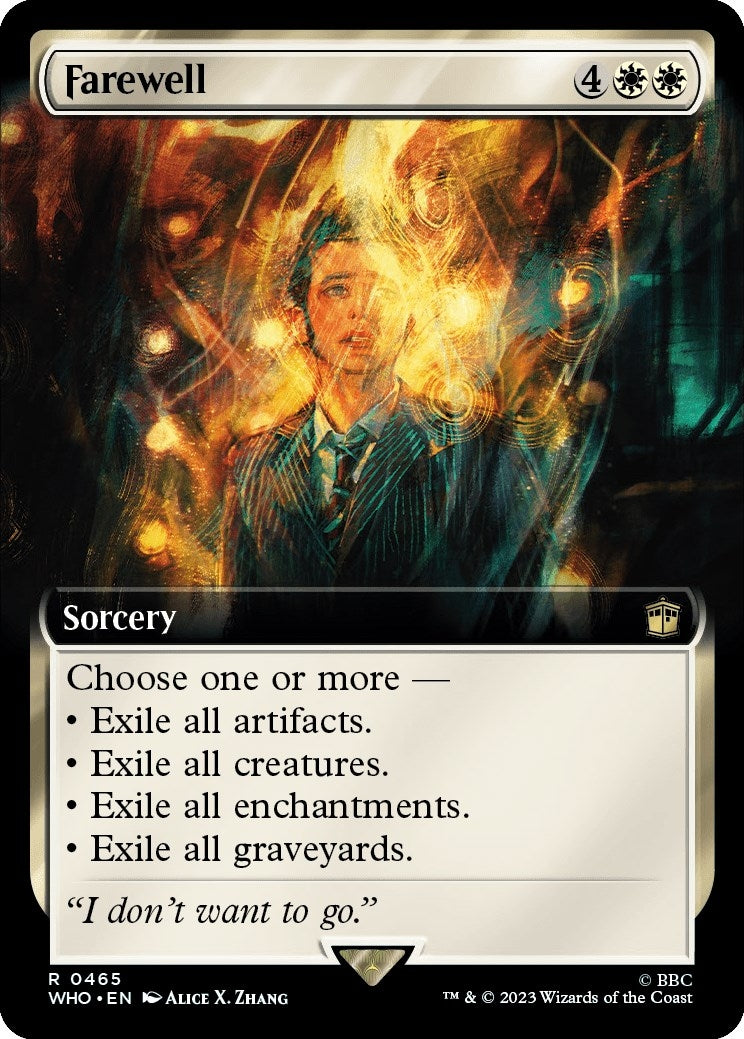 Image for Farewell (Extended Art) (465) - Magic: The Gathering