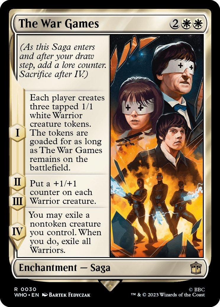 Image for The War Games (30) - Magic: The Gathering