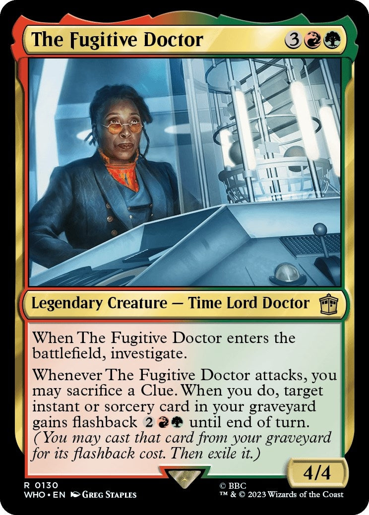 Image for The Fugitive Doctor (130) - Magic: The Gathering