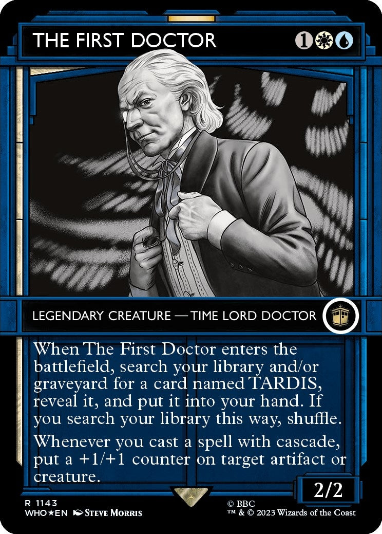 Image for The First Doctor (Showcase) (Surge Foil) (1143) - Magic: The Gathering