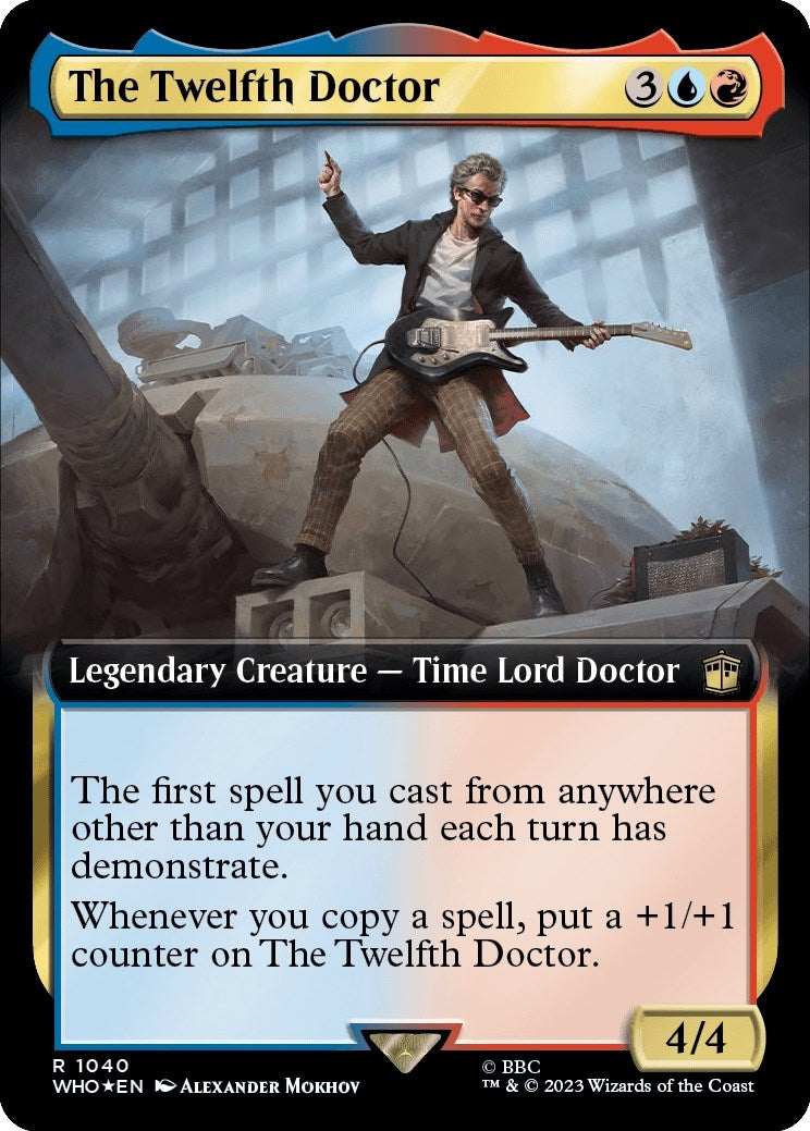 Image for The Twelfth Doctor (Extended Art) (Surge Foil) (1040) - Magic: The Gathering