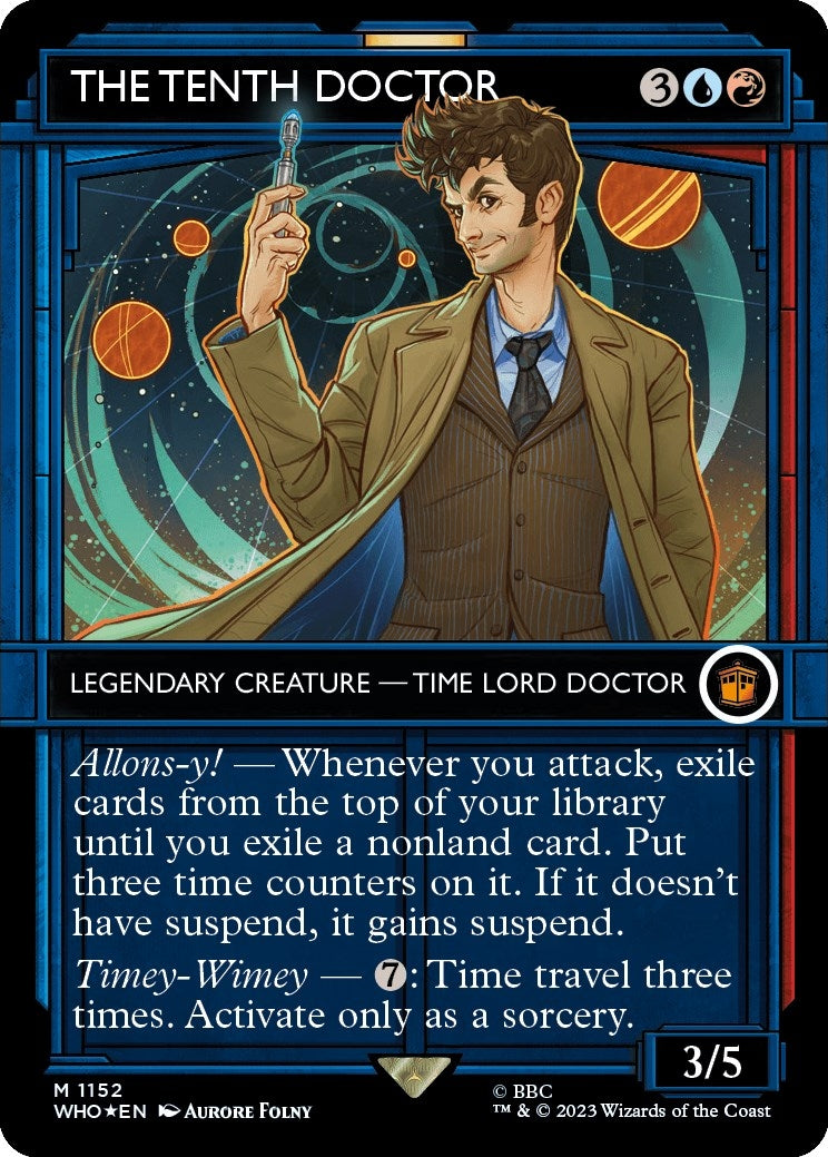Image for The Tenth Doctor (Showcase) (Surge Foil) (1152) - Magic: The Gathering