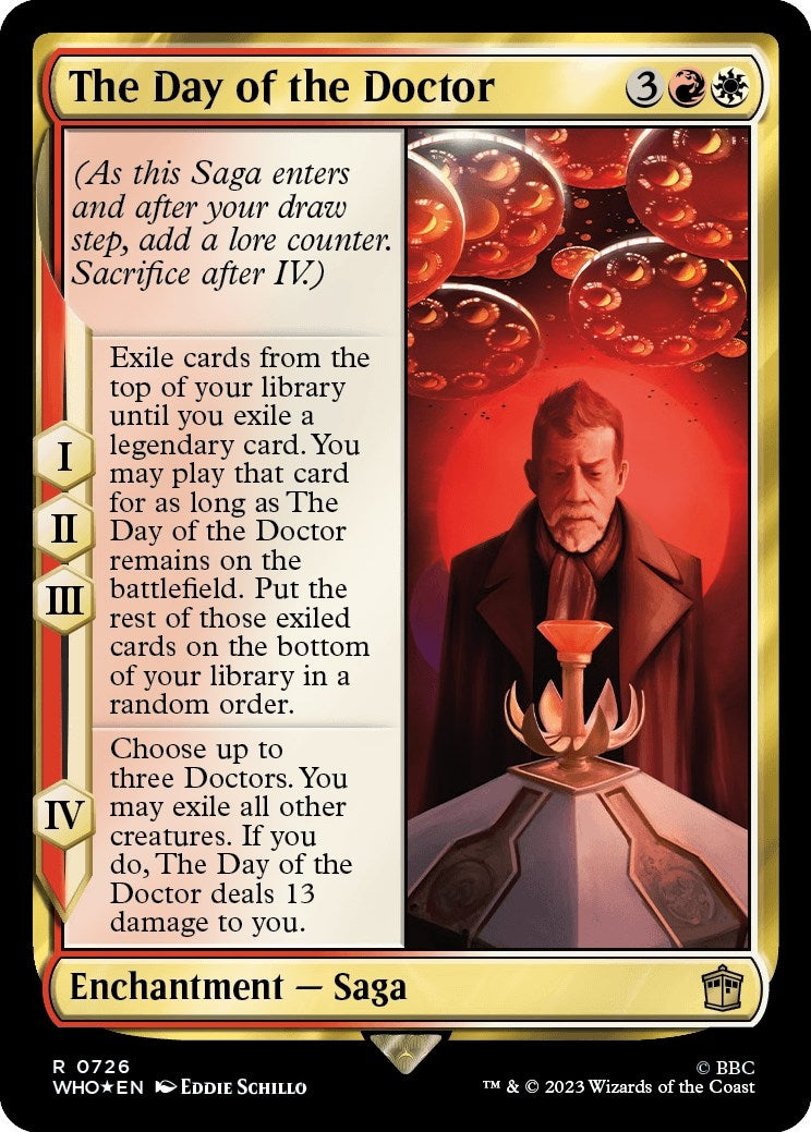 Image for The Day of the Doctor (Surge Foil) (726) - Magic: The Gathering