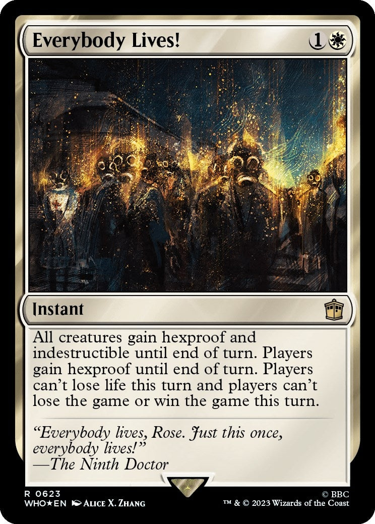 Image for Everybody Lives! (Surge Foil) (623) - Magic: The Gathering