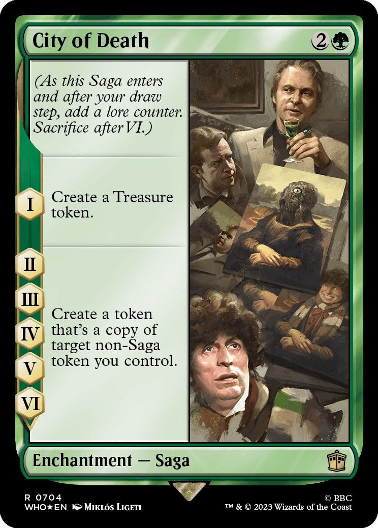 Image for City of Death (Surge Foil) (704) - Magic: The Gathering