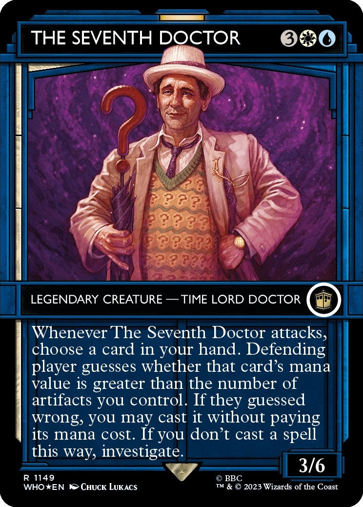 Image for The Seventh Doctor (Showcase) (Surge Foil) (1149) - Magic: The Gathering
