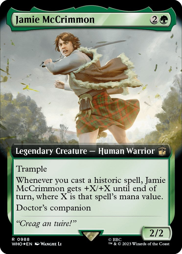 Image for Jamie McCrimmon (Extended Art) (Surge Foil) (988) - Magic: The Gathering