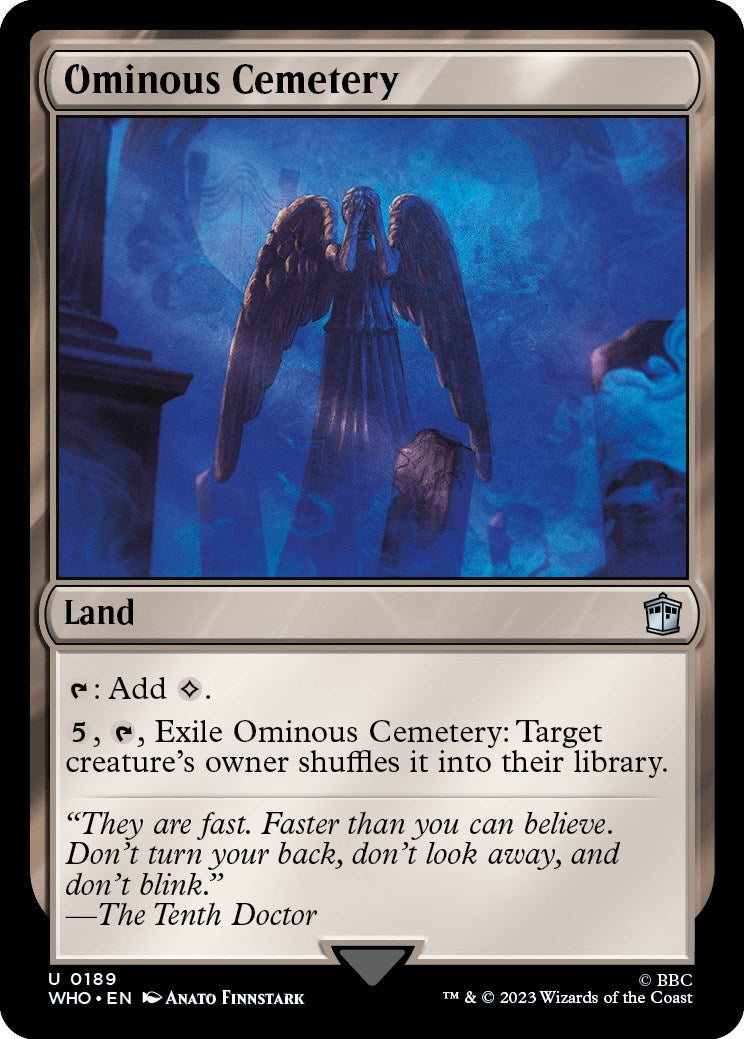 Image for Ominous Cemetery (189) - Magic: The Gathering