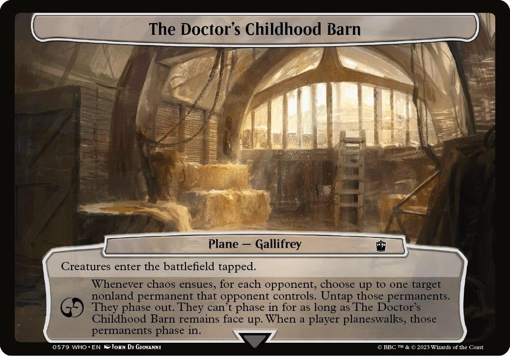 Image for The Doctor's Childhood Barn (579) - Magic: The Gathering