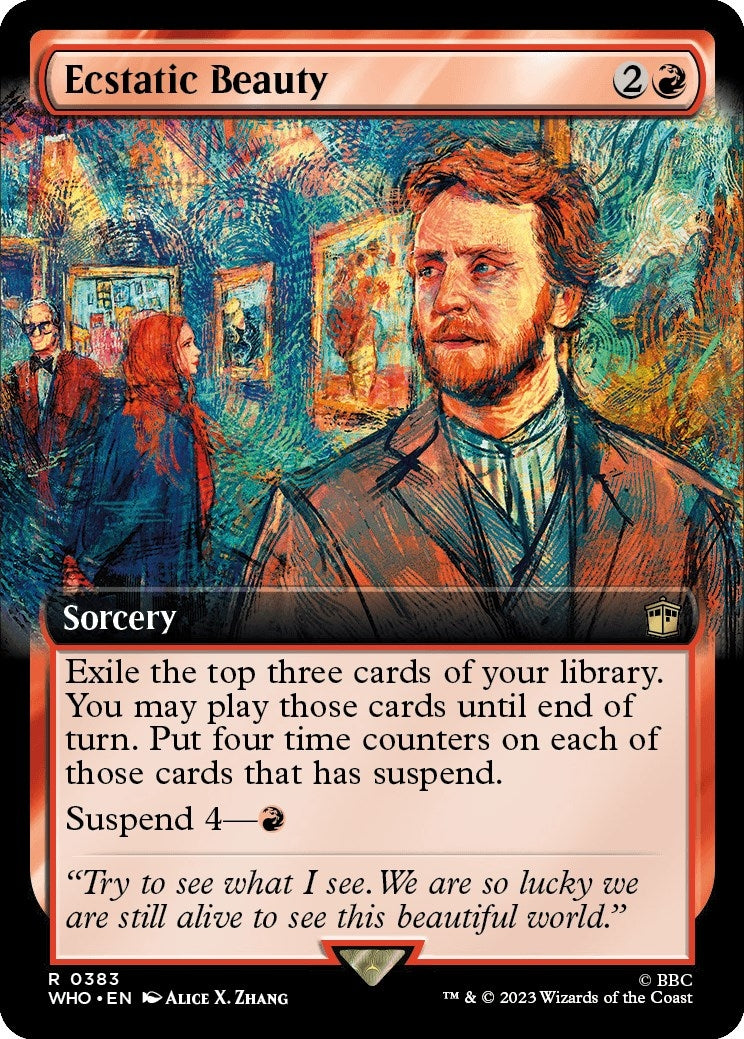 Image for Ecstatic Beauty (Extended Art) (383) - Magic: The Gathering