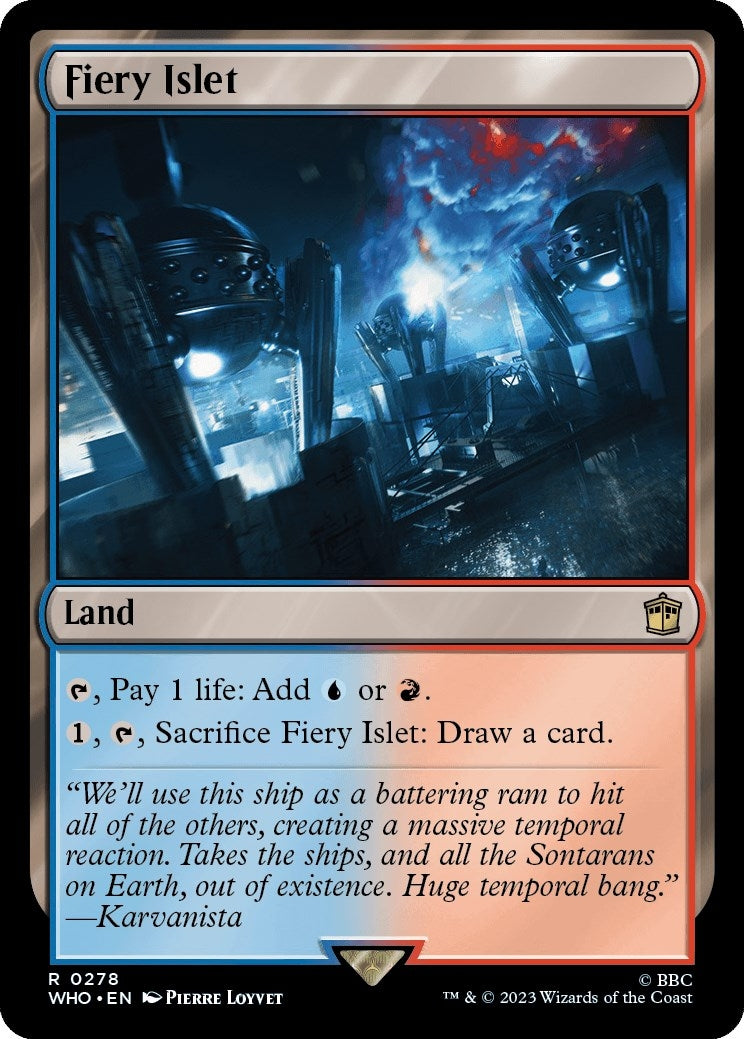 Image for Fiery Islet (278) - Magic: The Gathering