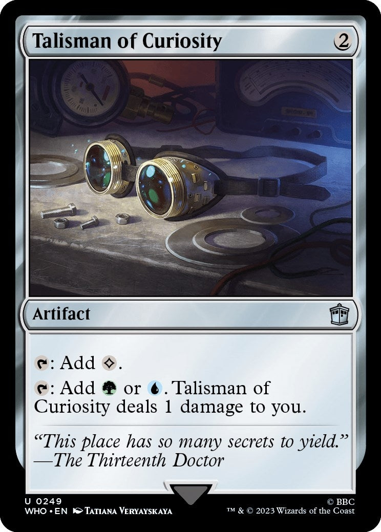 Image for Talisman of Curiosity (249) - Magic: The Gathering