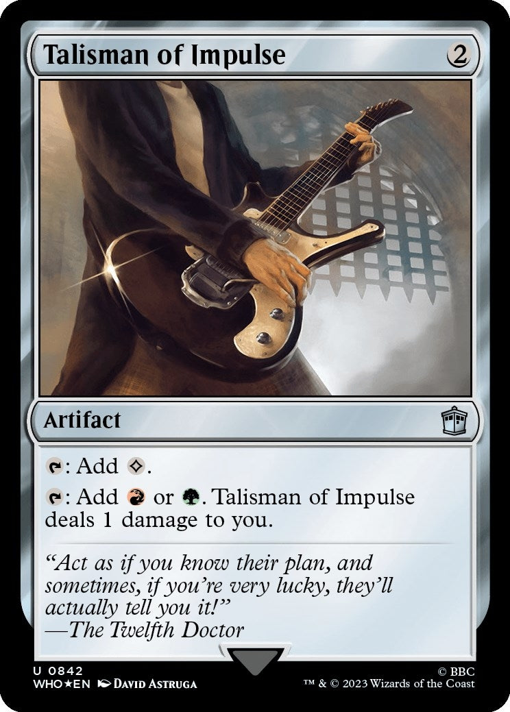Image for Talisman of Impulse (Surge Foil) (842) - Magic: The Gathering