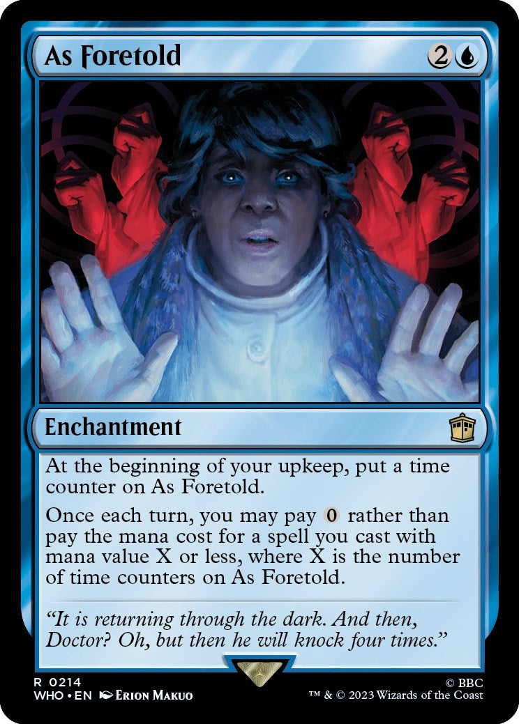 Image for As Foretold (214) - Magic: The Gathering