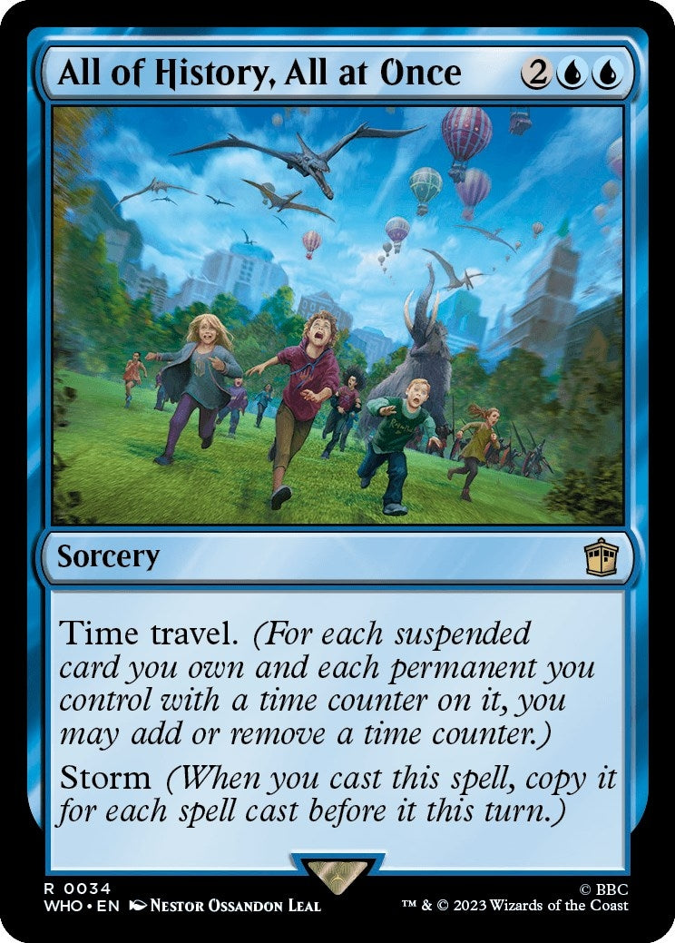 Image for All of History, All at Once (34) (WHO) - Magic: The Gathering