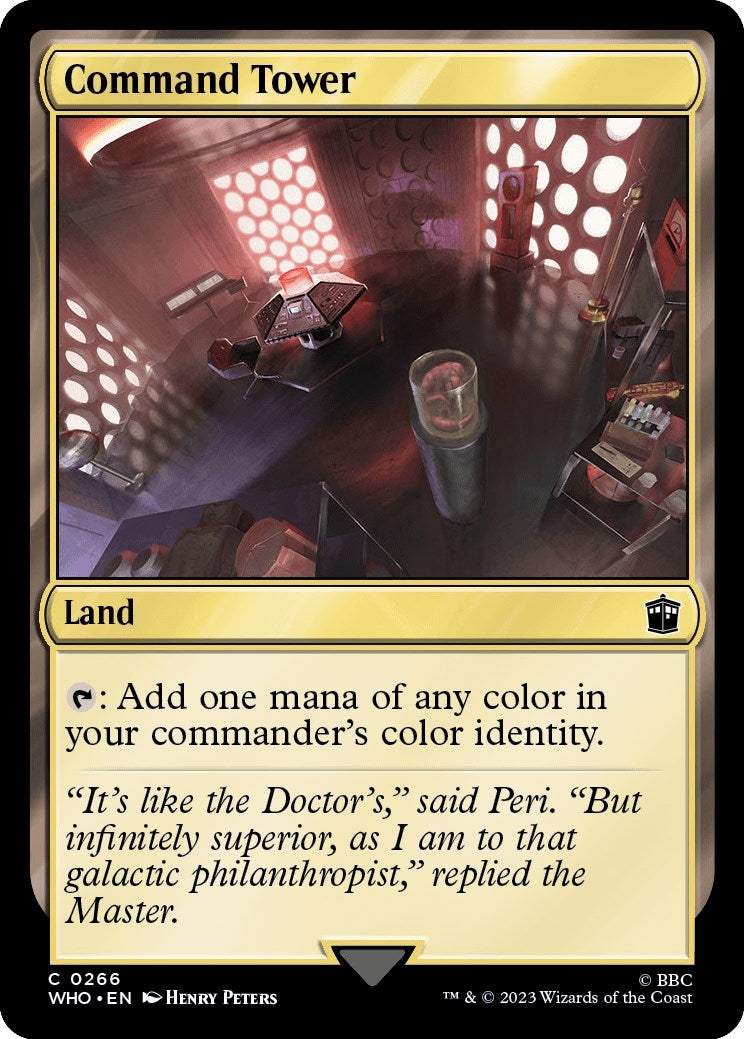 Image for Command Tower (0266) (266) (WHO) - Magic: The Gathering