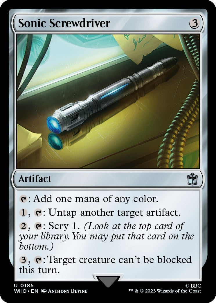 Image for Sonic Screwdriver (0185) (185) - Magic: The Gathering