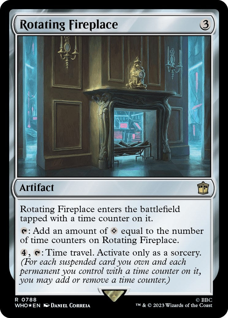 Image for Rotating Fireplace (Surge Foil) (788) - Magic: The Gathering