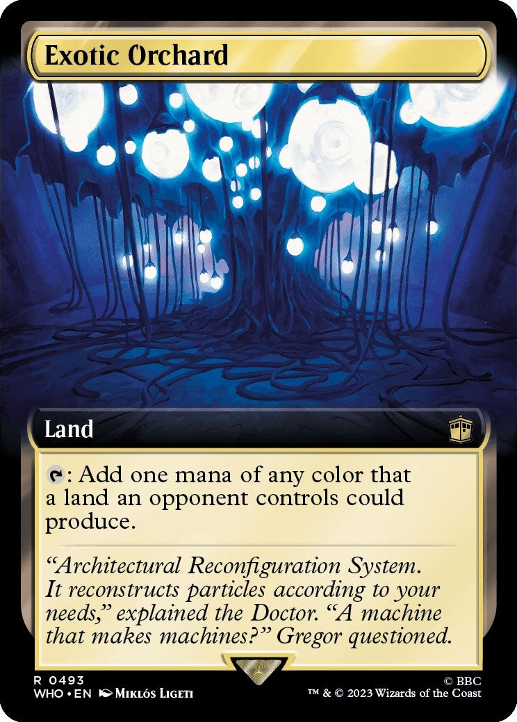 Image for Exotic Orchard (Extended Art) (493) - Magic: The Gathering