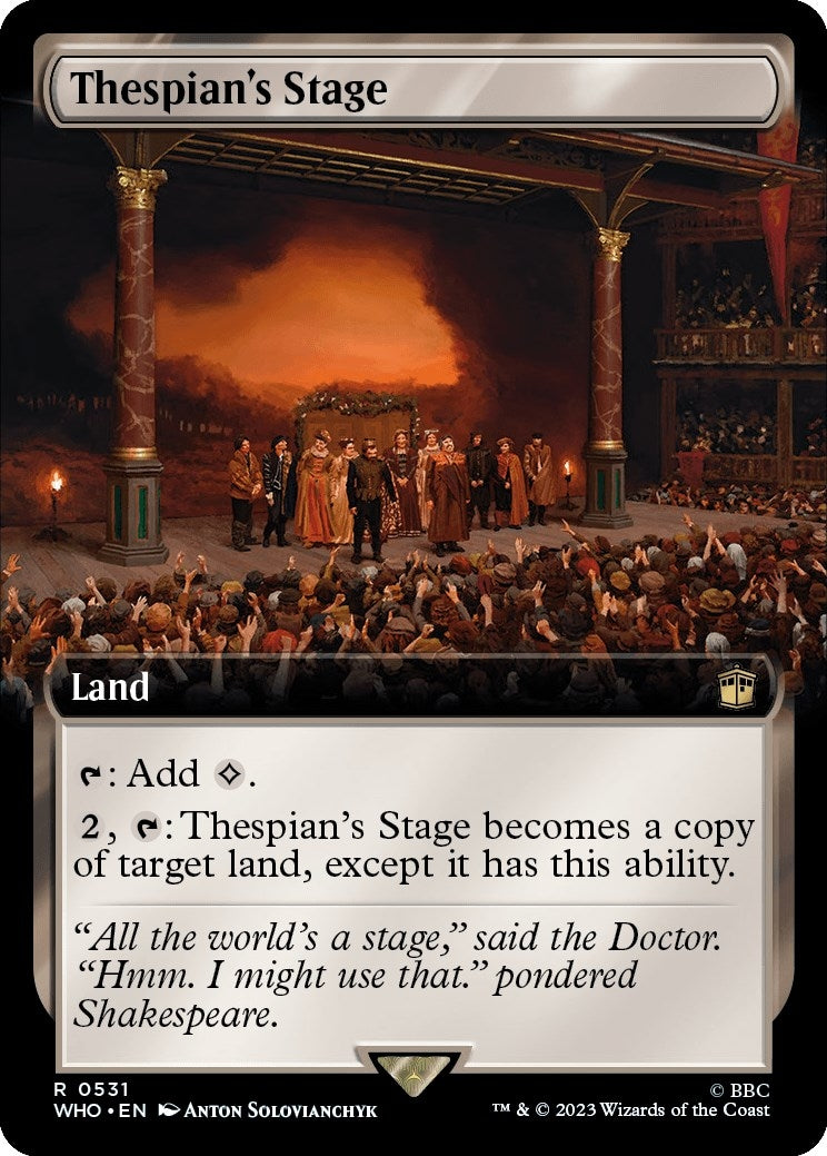 Image for Thespian's Stage (Extended Art) (531) - Magic: The Gathering