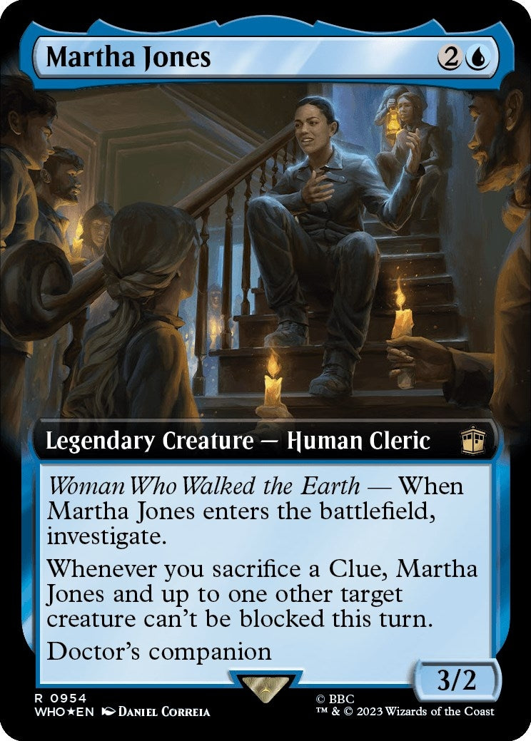 Image for Martha Jones (Extended Art) (Surge Foil) (954) - Magic: The Gathering