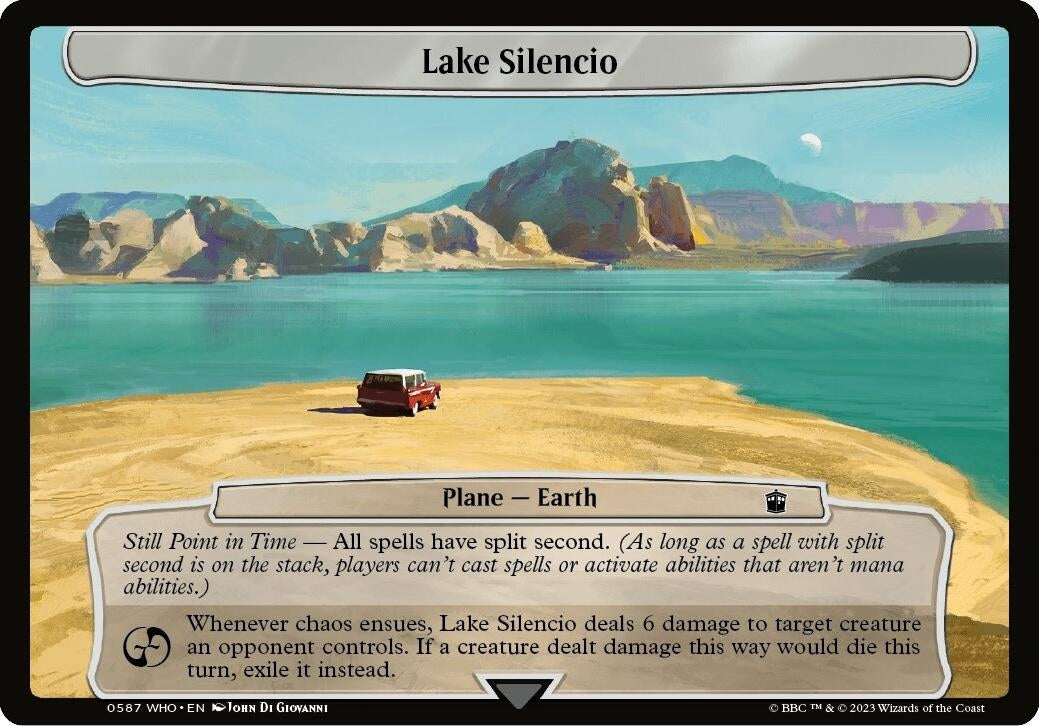 Image for Lake Silencio (587) - Magic: The Gathering