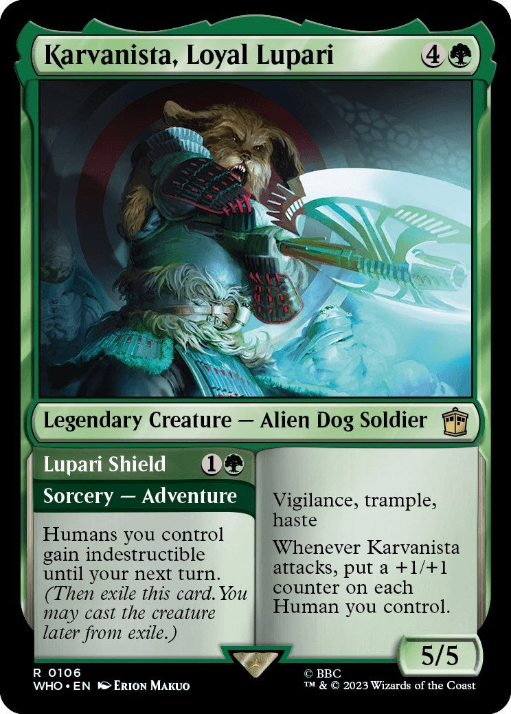 Image for Karvanista, Loyal Lupari (106) - Magic: The Gathering