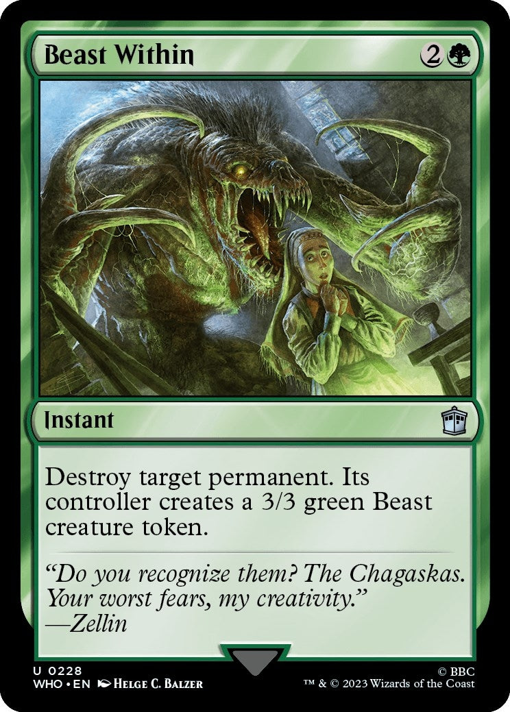 Image for Beast Within (228) - Magic: The Gathering