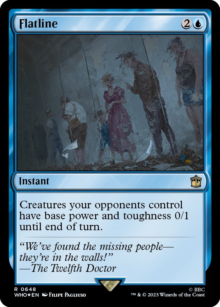 Image for Flatline (Surge Foil) (648) - Magic: The Gathering