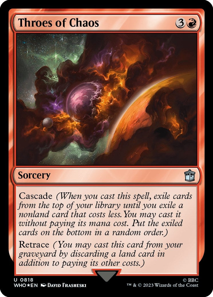 Image for Throes of Chaos (Surge Foil) (818) - Magic: The Gathering