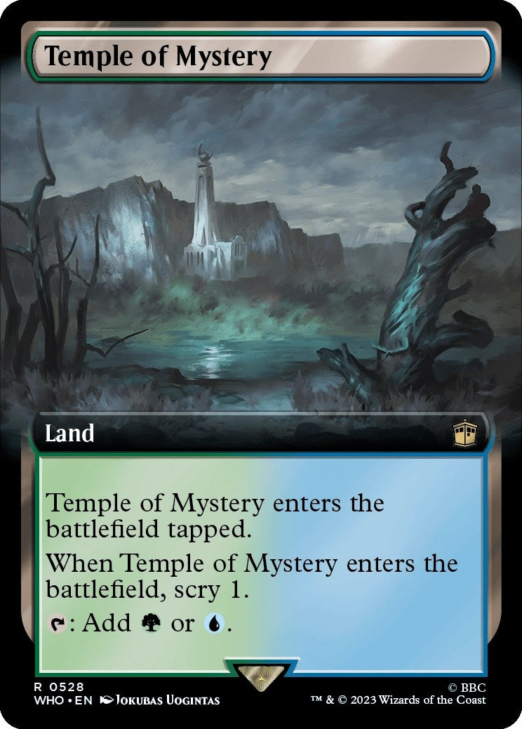 Image for Temple of Mystery (Extended Art) (528) - Magic: The Gathering