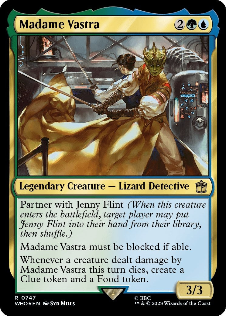 Image for Madame Vastra (Surge Foil) (747) - Magic: The Gathering