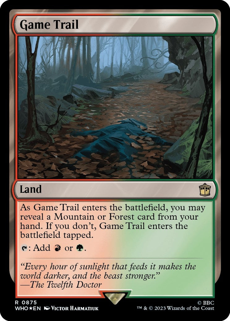 Image for Game Trail (Surge Foil) (875) - Magic: The Gathering