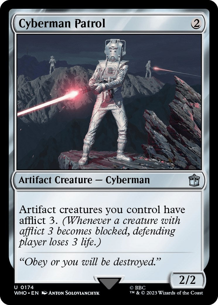 Image for Cyberman Patrol (174) - Magic: The Gathering