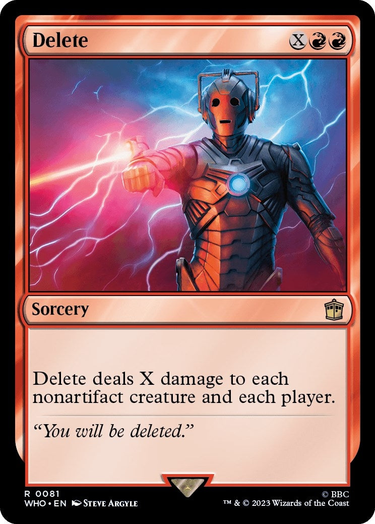 Image for Delete (81) - Magic: The Gathering