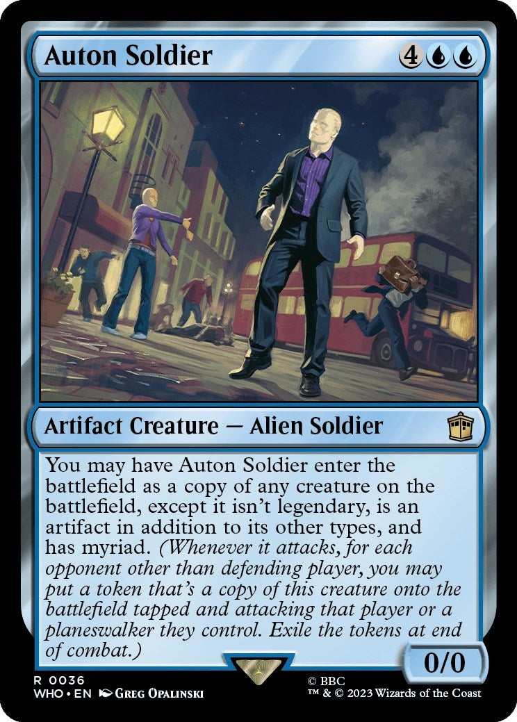 Image for Auton Soldier (36) - Magic: The Gathering