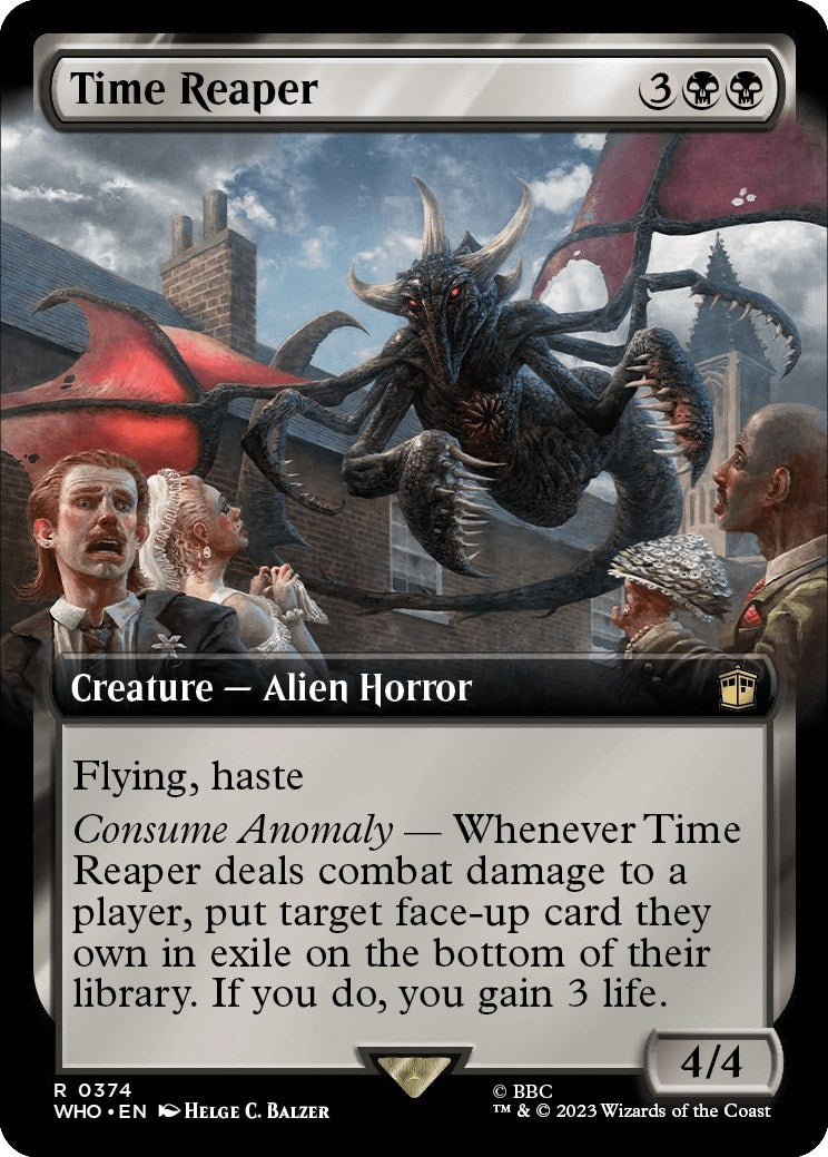 Image for Time Reaper (Extended Art) (374) - Magic: The Gathering